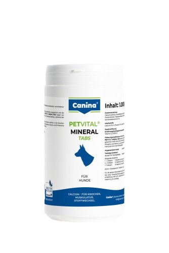 Canina PETVITAL Mineral Tabs - Balenie: 1 000 g