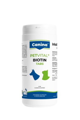 Canina PETVITAL Biotin -Tabs - Balení: 1 000 g
