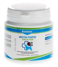 Canina Biotin forte tablety