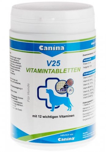 Canina V25 (Vitamin-Tabs) - Balenie: 700 g