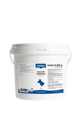 Canina Calcium carbonat tablety - Balenie: 6 250 g