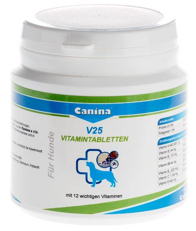 Canina V25 (Vitamin-Tabs) - Balení: 100 g