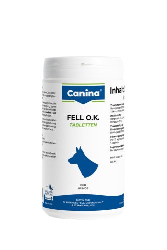 Canina Fell O.K. tablety - Balenie: 1 000 g