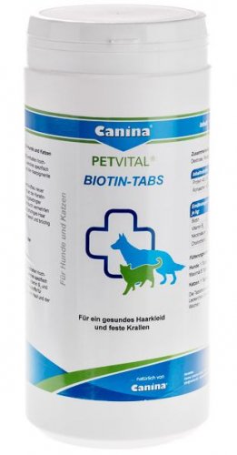 Canina PETVITAL Biotin -Tabs - Balenie: 1 000 g