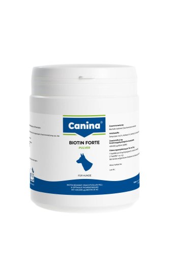 Canina Biotin forte prášok - Balenie: 500 g