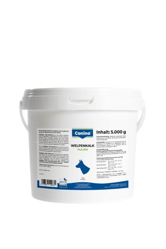 Canina Welpenkalk prášok - Balenie: 5 000 g