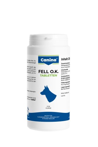 Canina Fell O.K. tablety - Balenie: 250 g