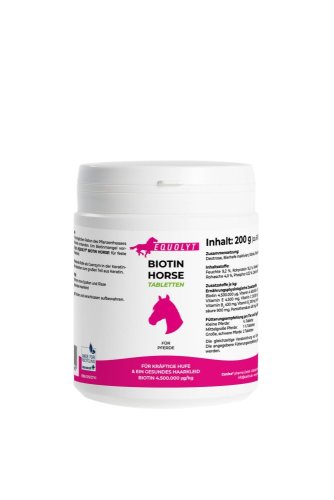 Canina EQUOLYT Biotin Horse tablety - Balení: 200 g