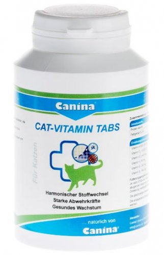 Canina Cat-Vitamin Tabs - Balenie: 125 g