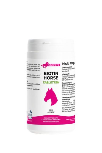 Canina EQUOLYT Biotin Horse tablety - Balení: 700 g