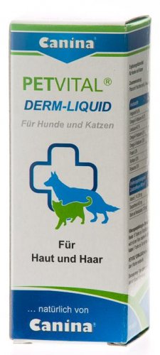 Canina PETVITAL Derm Liquid - Balení: 25 ml