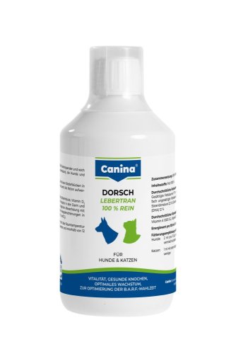 Canina Léčivý olej z tresčích jater - Balení: 250 ml