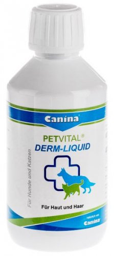 Canina PETVITAL Derm Liquid - Balení: 250 ml