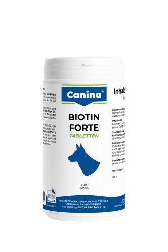 Canina Biotin forte tablety - Balenie: 100 g